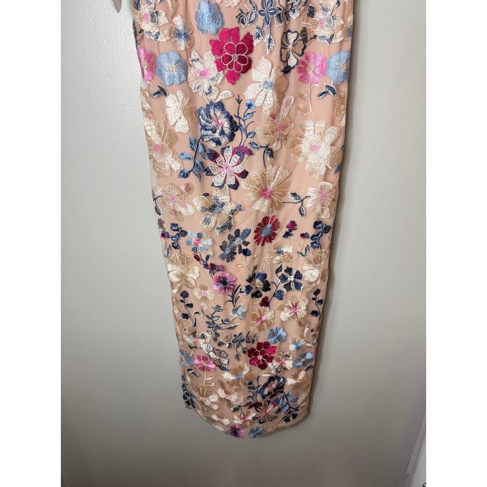 NWT JS Collections Dress 4 Floral Embroidered Wedding Guest Mother of the Bride - Picture 10 of 16